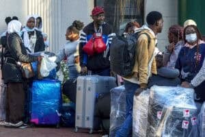 Nigerians return home