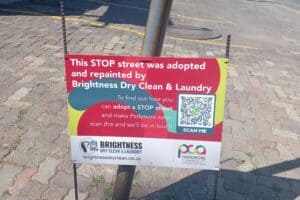 Businesses have adopted the maintenance of infrastructure in Parkmore, Johannesburg.