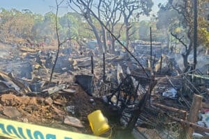 One dead and 60 homes destroyed in Durban North shack fire.