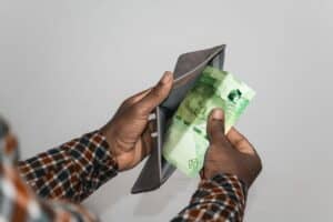 South Africans earn but can afford less
