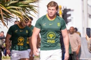 Springbok eighthman Evan Roos