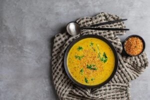 Creamy Curried broccoli Soup
