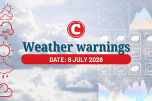 Weather forecast for 8 July 2026