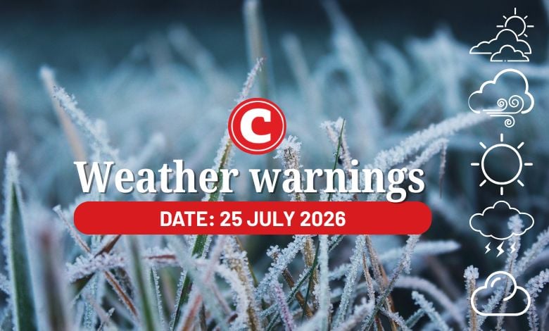 Saturday's weather: Fire danger warning as cold morning grips provinces