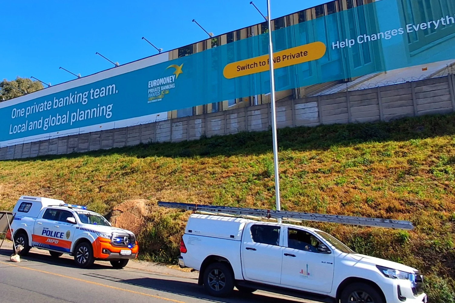 Your billboard, your shame, FNB