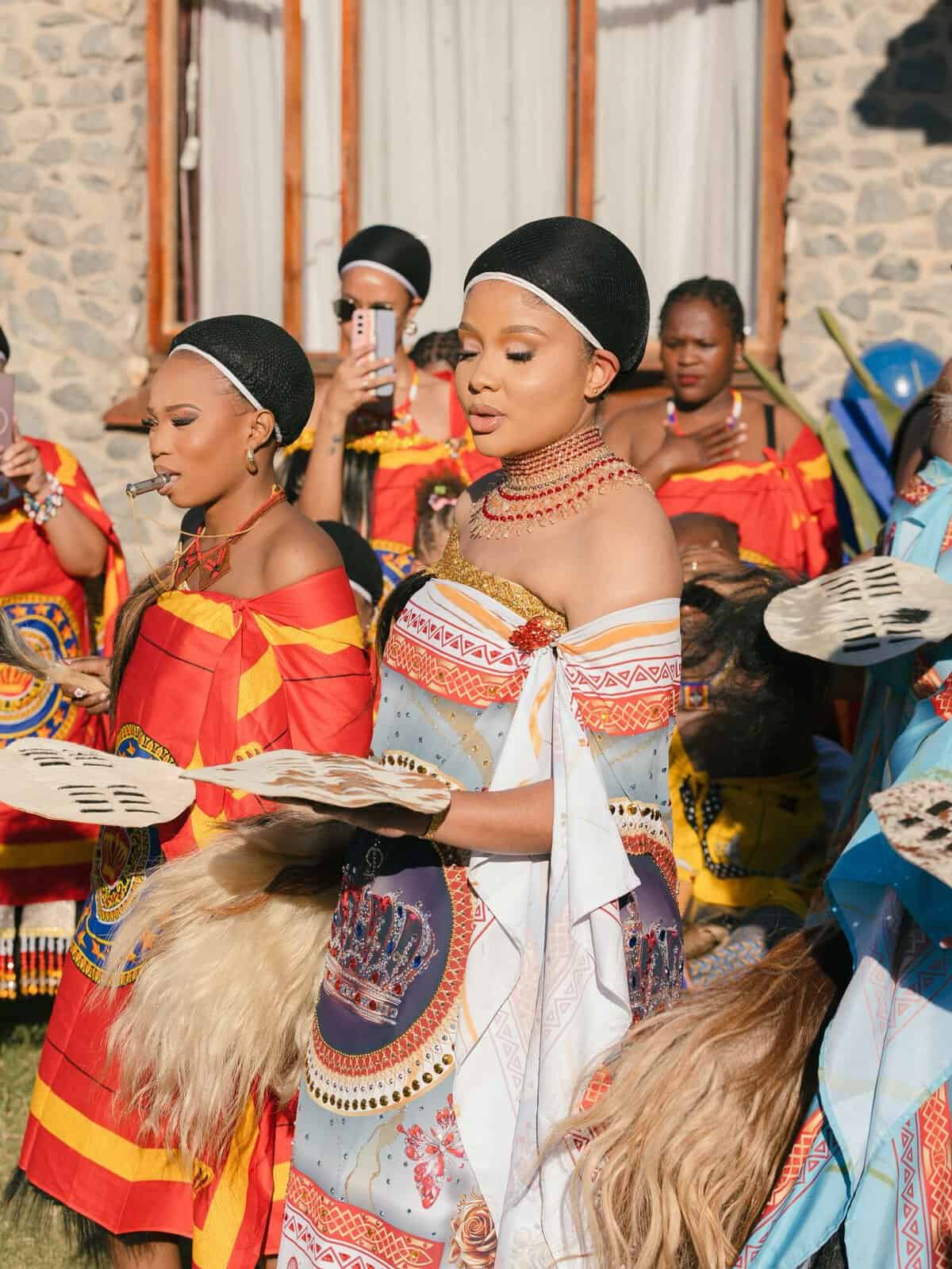 Bianca Coster becomes rugby WAG: Social media star weds Stormers Centre Wandisile Simelane in vibrant cultural celebration