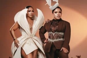 Boity and Nolanga Made Durban July dress