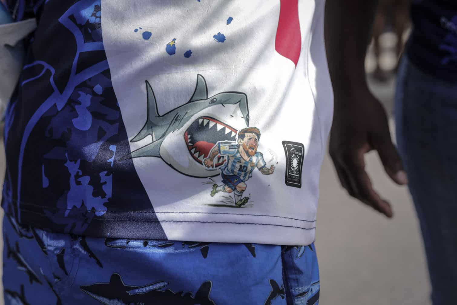 A Cape Verde supporter
