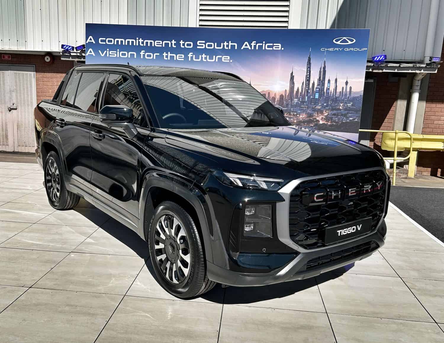 Chery shows multi-purpose Tiggo V in bakkie form for first time