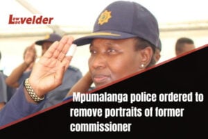 Suspended police chief Lieutenant General Semakaleng Daphney Manamela