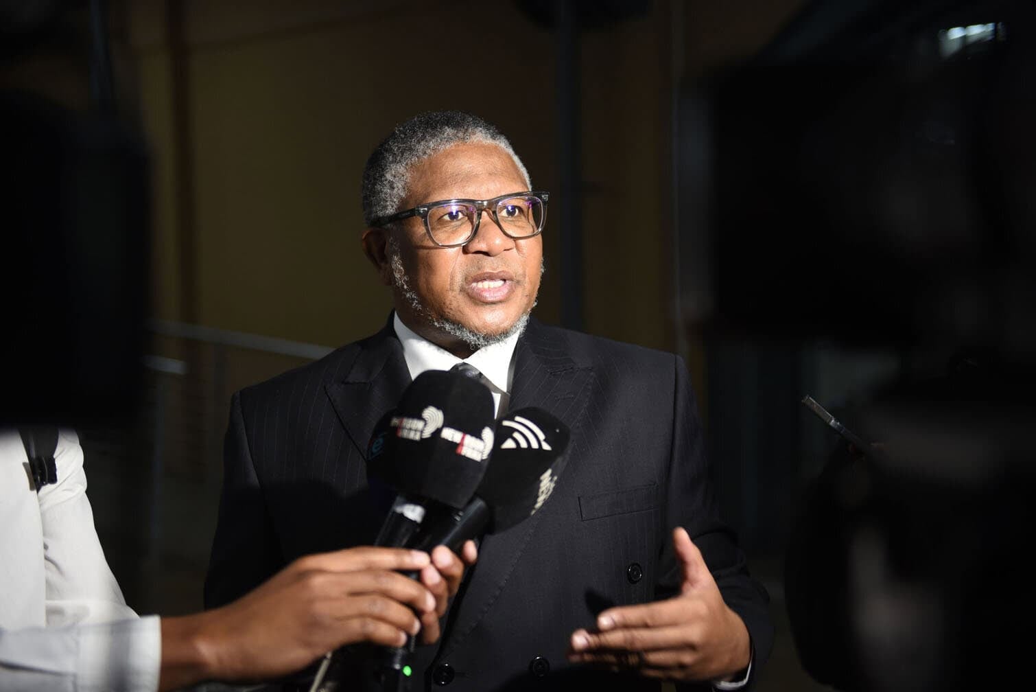 Former Police Minister Fikile Mbalula