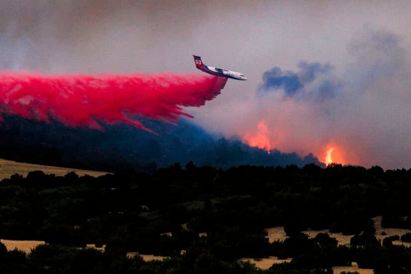 Destructive Wildfires Burn In Colorado After Warm And Dry Winter