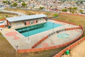 Ivory Park swimming pool complex after the Johannesburg Development Agency's 2025 progress update, when the agency announced the facility was a step closer to opening its doors to the public.