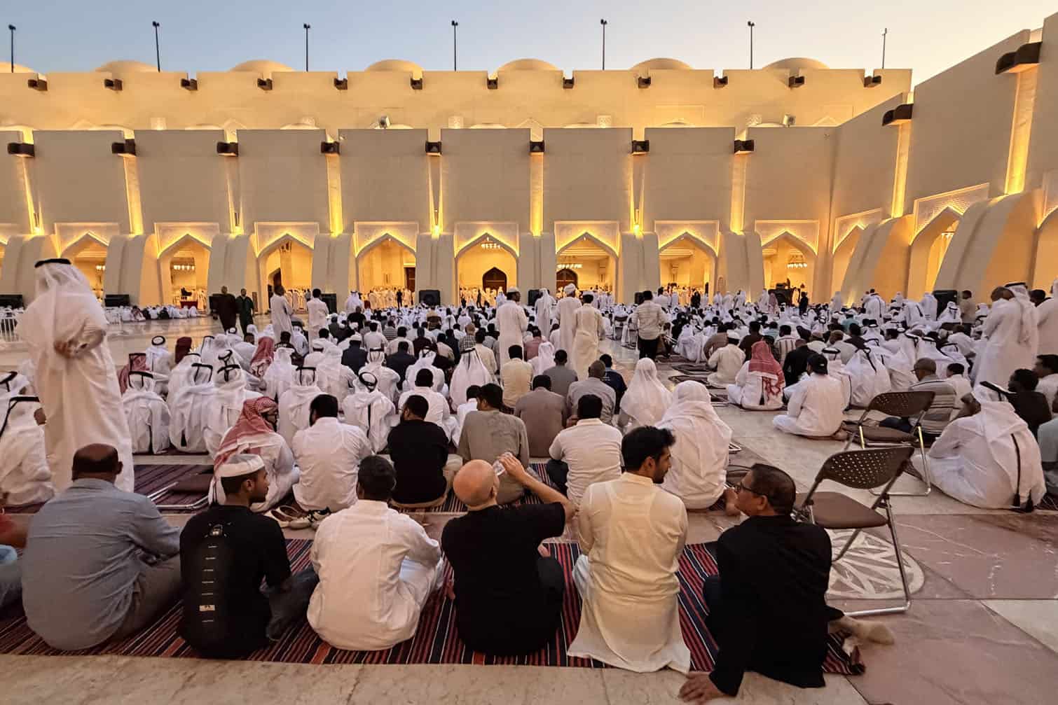 Mourners gather for prayers a