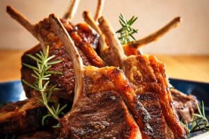 Recipe of the day: Bok-style lamb chops and veggies