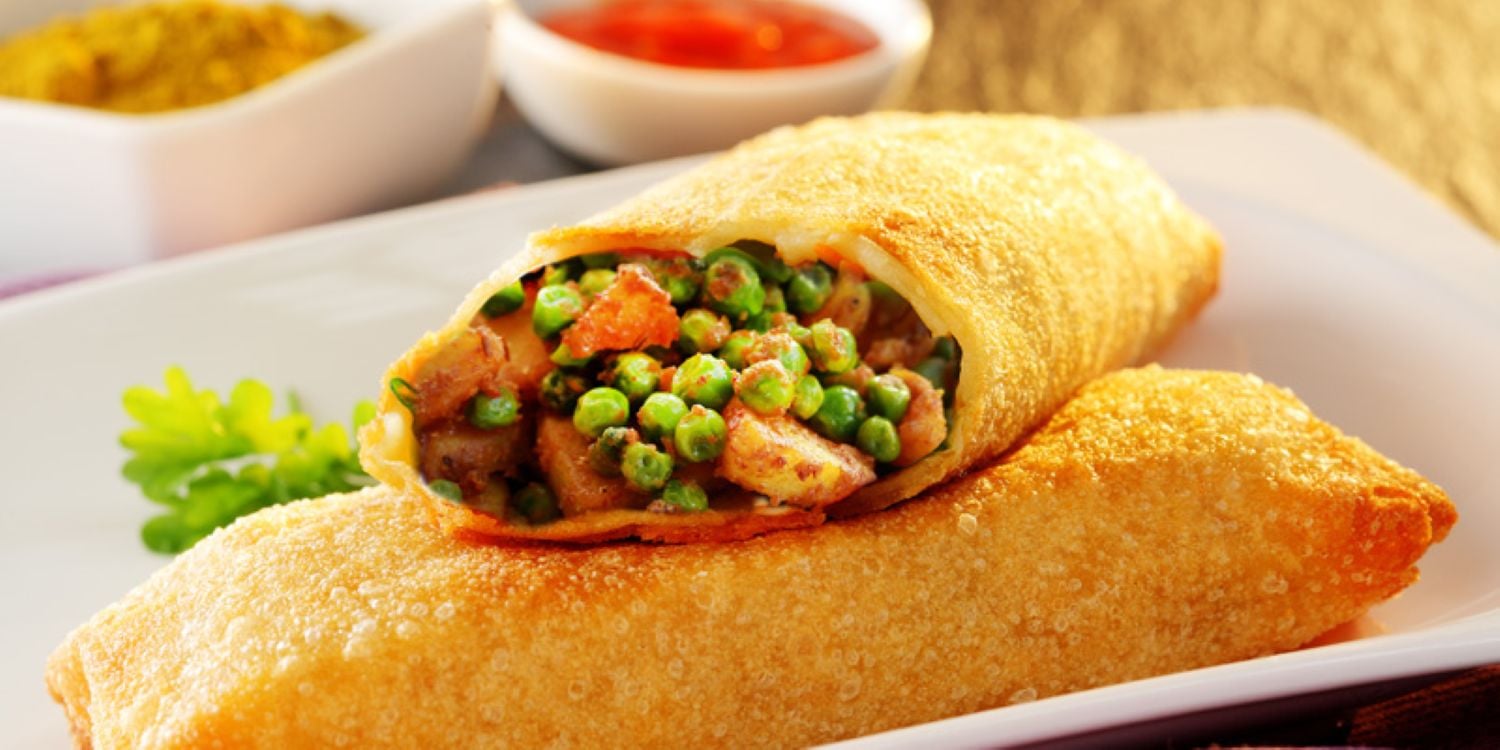 Recipe of the day: Spiced pea and potato rolls