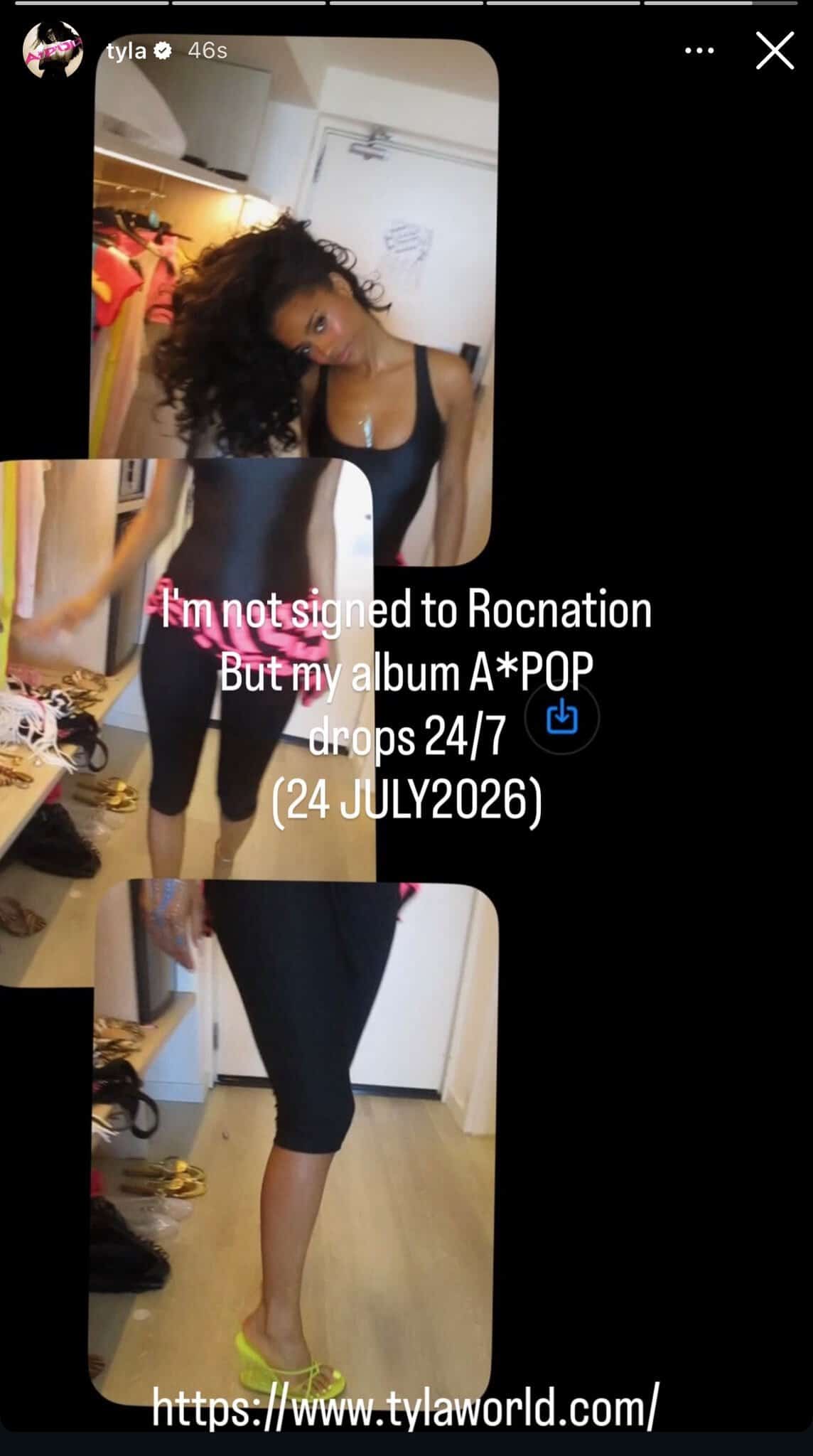 'I'm not signed to Rocnation' - Tyla clears the air after successful Afronation weekend