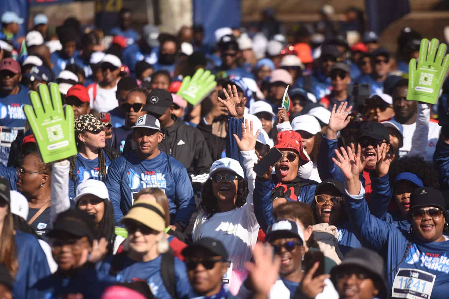 The event featured three routes, namely a 15km Mandela Bridge route), the 8km Main Street route, and the 5km Victoria Yards route. Picture: Nigel Siubanda/The Citizen