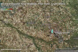 3.3 magnitude tremor rattles Welkom mining region on Friday morning