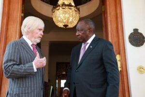 Ramaphosa hosts US Ambassador Bozell to 'recalibrate' ties