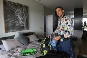 Chad Le Clos house fire