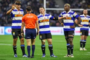 Deon Fourie and teammates