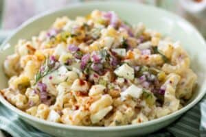 Recipe of the day: Budget-friendly Devilled egg pasta salad