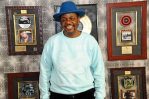 Oskido during the Kalawa Jazmee 25th anniversary tribute launch at Universal Music, Rosebank on June 26, 2019 in Johannesburg, South Africa. Kalawa Jazmee, the music record-label, co-founded by the legendary artist Oscar 'Oskido' Mdlongwa has produced SA?s largest music stars like Boom Shaka, Bongo Maffin, Mafikizolo and DJ Black Coffee. Picture via Gallo Images/Oupa Bopape