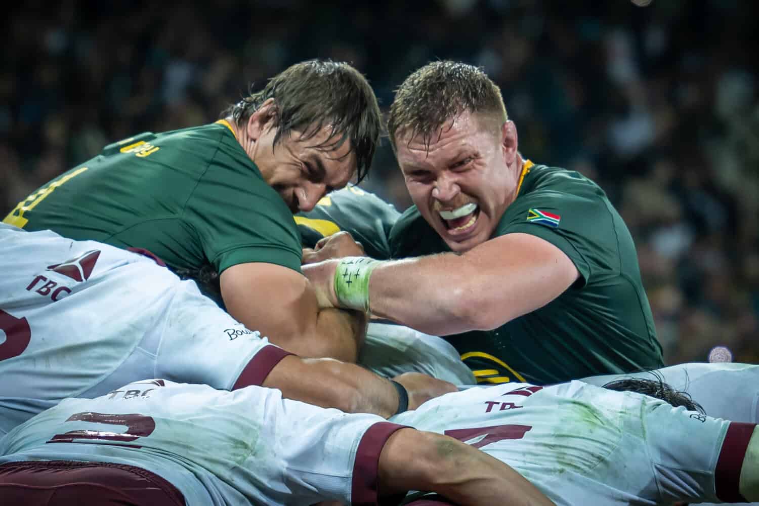 Springbok lock Cobus Wiese takes lead from 'world-class' Eben Etzebeth, Lood de Jager