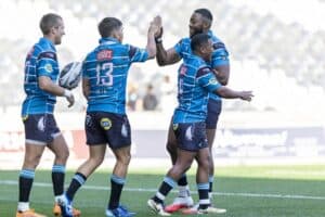 Griquas players celebrate