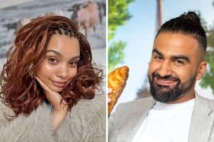 Hope Mbhele and Vafa Naraghi