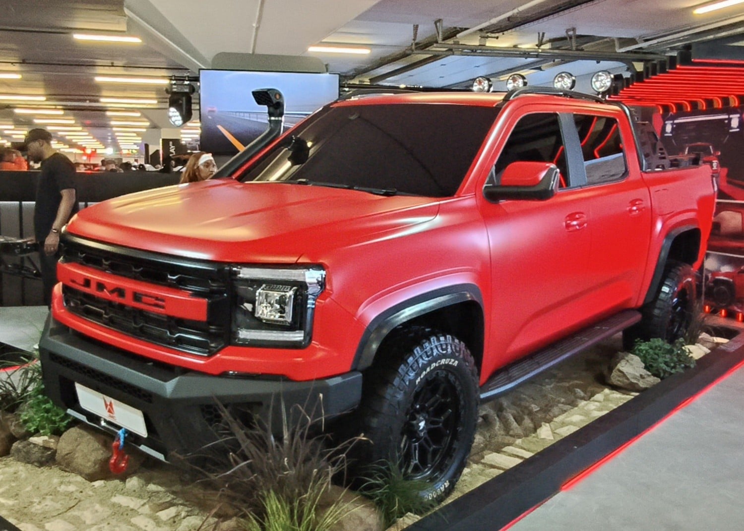 Prototype JMC Dadao shown at Kyalami Festival of Motoring