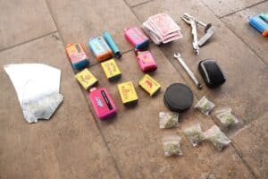 more than 109 items seized in Joburg schools