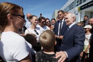 Japan protests Putin's first visit to disputed islands