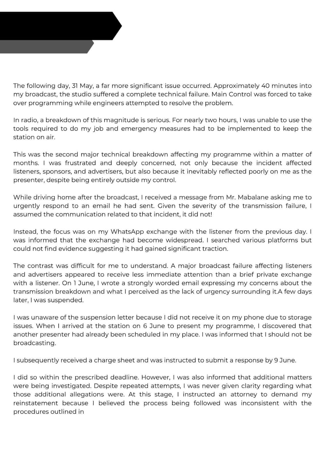KG Moeketsi Breaks Her Silence On SAfm Axing - And Now The SABC Responds