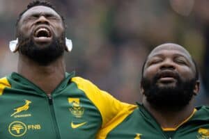 Siya Kolisi and Ox Nche