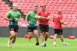 Lions defence coach Jaque Fourie All Blacks
