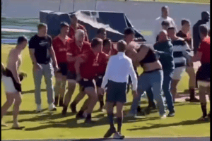 School rugby brawl