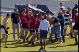 Schools rugby players