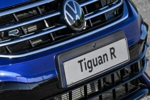 Prototype new Volkswagen Tiguan R spied