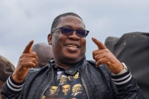 Panyaza Lesufi ANC Tshwane water DA billboard