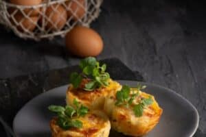 pap and egg cups recipe
