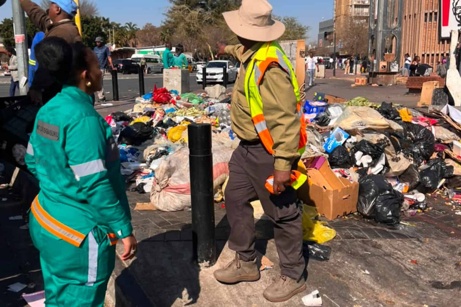 JMPD to assist Pikitup as refuse backlog is tackled over the weekend