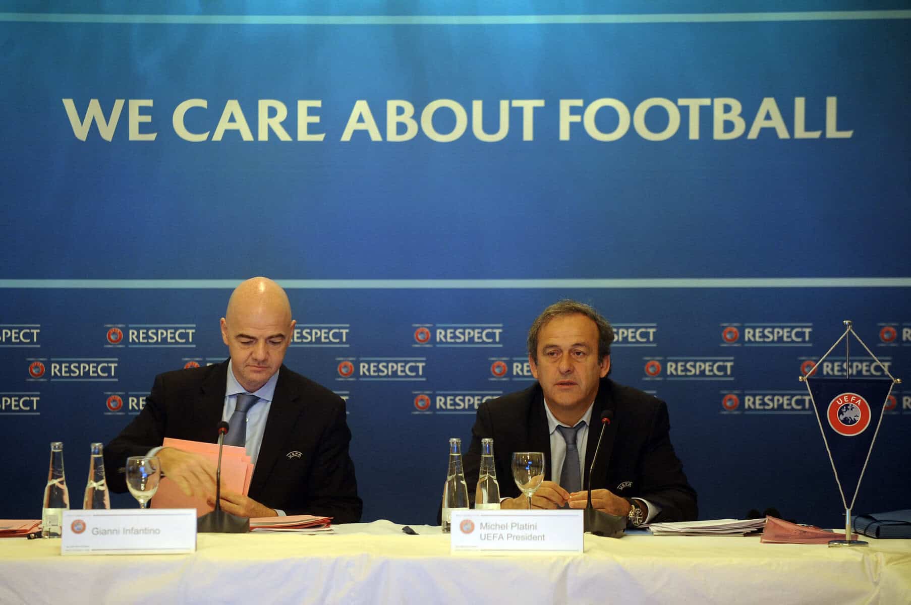 Platini calls for Infantino to step down amid FIFA scandals