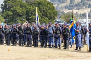 Over 30 000 spaza shops searched and 16 000 foreigners arrested in July.