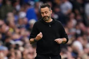 'Sorry' De Zerbi won't panic after Tottenham shambles