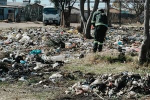 Johannesburg rubbish situation a danger to the city.