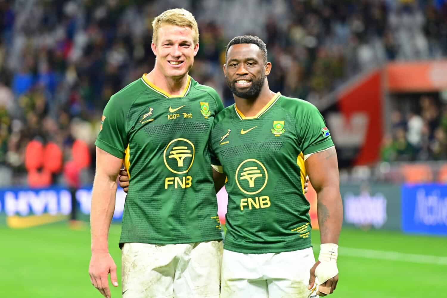 Pieter-Steph du Toit and Siya Kolisi