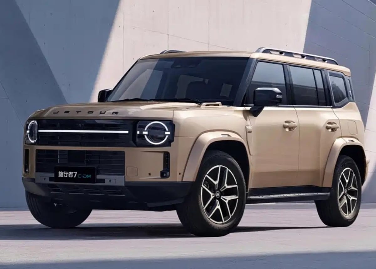 China's 'new' Jetour Traveler 7 the first hint of facelift Jetour T2?