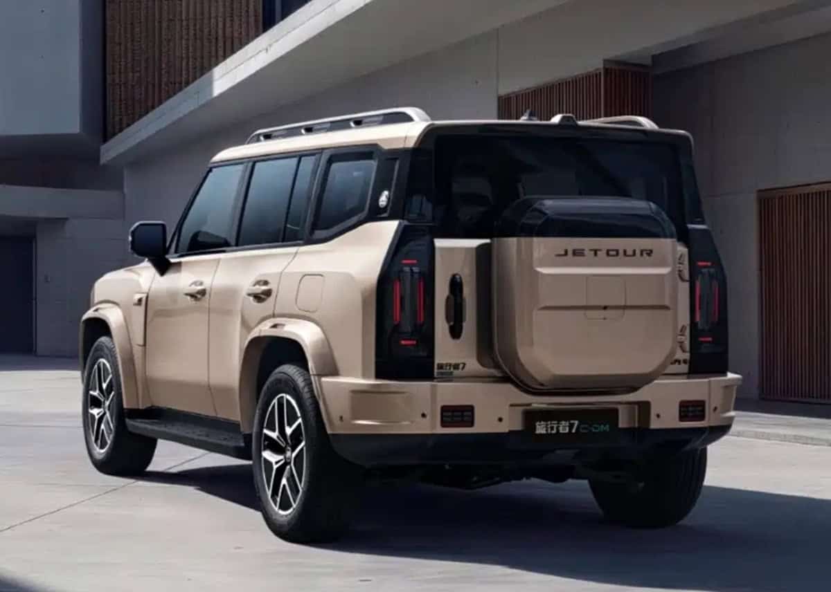 New Jetour Traveler 7 the first sign of facelift T2?